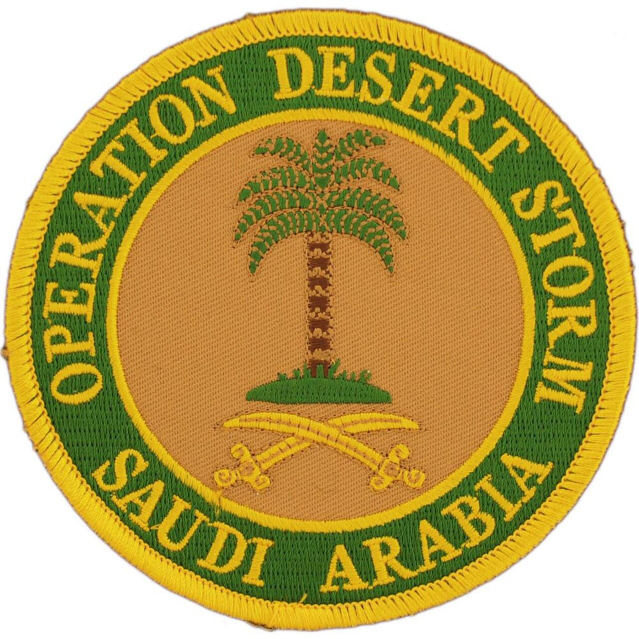 Operation Desert Storm Saudi Arabia Patch 4&#x22;